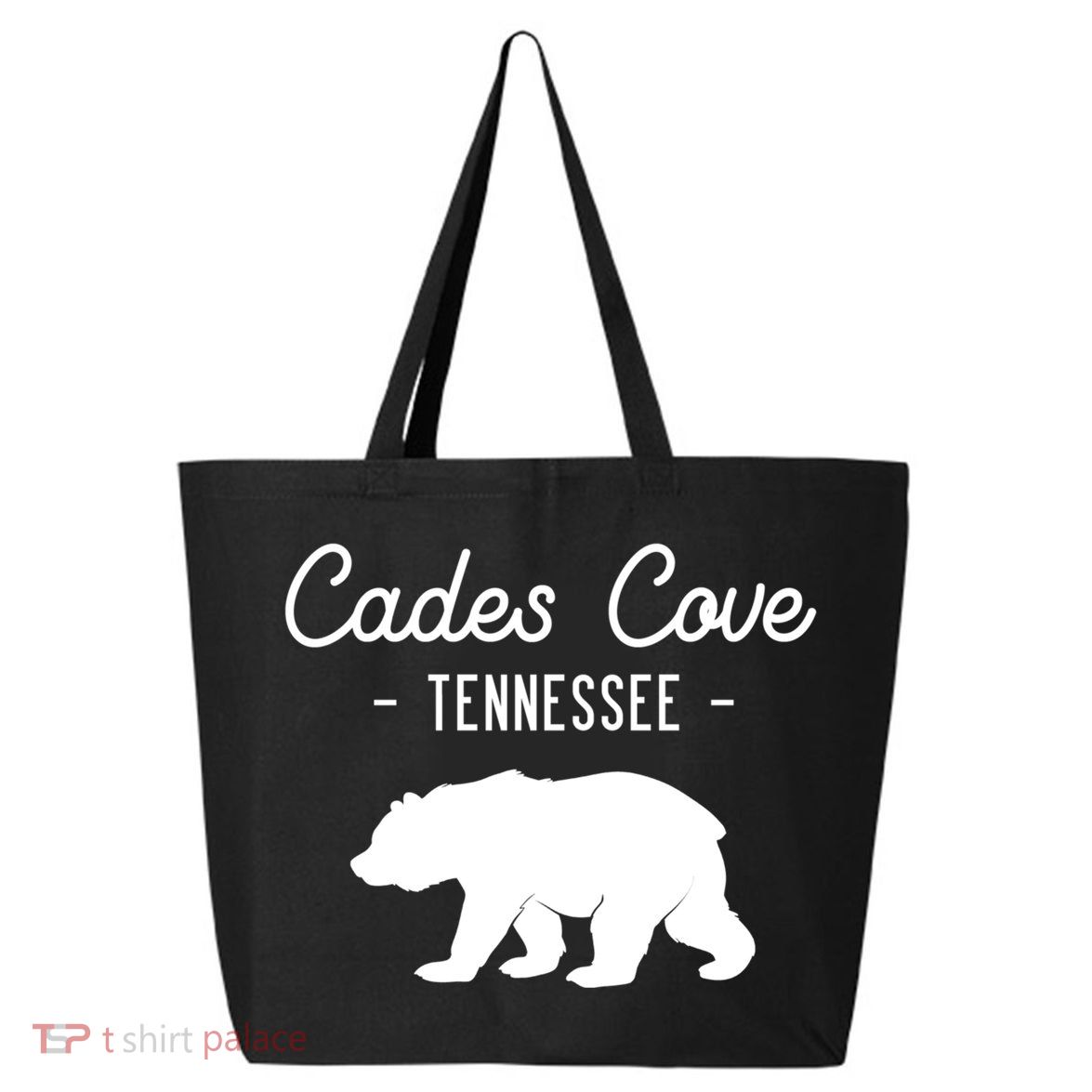 Cades Cove Bear Retro Tennessee Great Smoky Mountains Meaningful Gift 25L Jumbo Tote