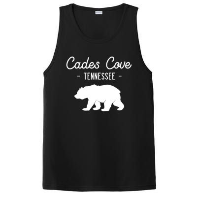 Cades Cove Bear Retro Tennessee Great Smoky Mountains Meaningful Gift PosiCharge Competitor Tank