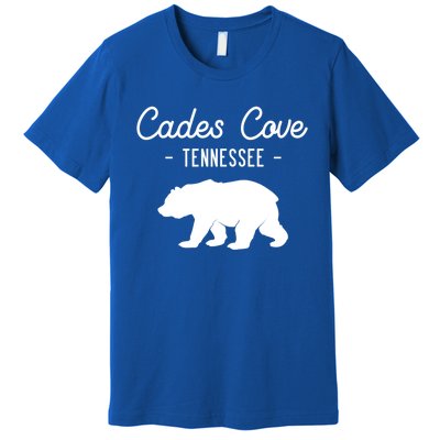 Cades Cove Bear Retro Tennessee Great Smoky Mountains Meaningful Gift Premium T-Shirt