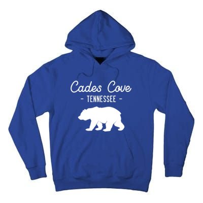 Cades Cove Bear Retro Tennessee Great Smoky Mountains Meaningful Gift Tall Hoodie