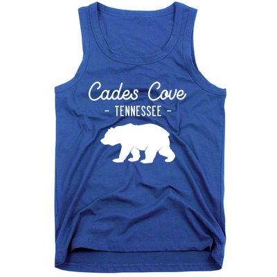 Cades Cove Bear Retro Tennessee Great Smoky Mountains Meaningful Gift Tank Top