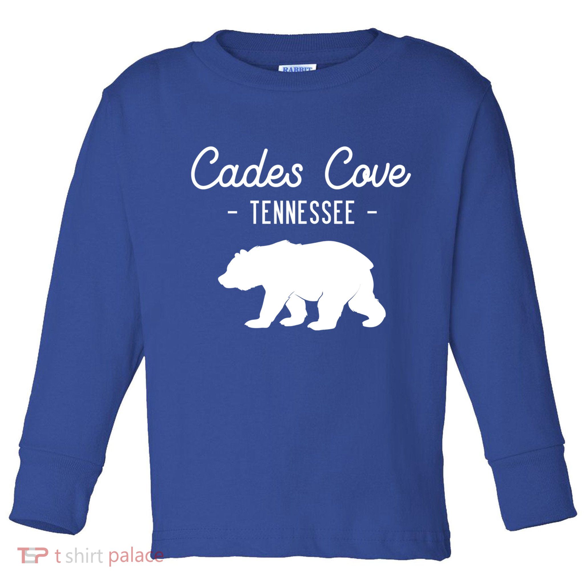 Cades Cove Bear Retro Tennessee Great Smoky Mountains Meaningful Gift Toddler Long Sleeve Shirt