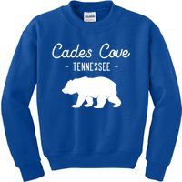 Cades Cove Bear Retro Tennessee Great Smoky Mountains Meaningful Gift Kids Sweatshirt