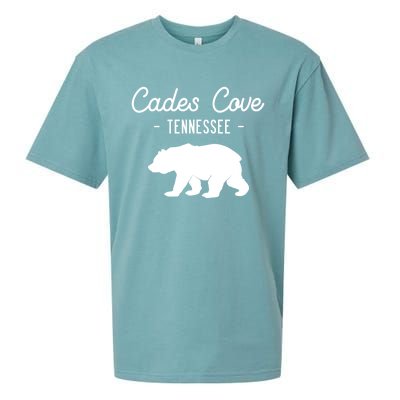 Cades Cove Bear Retro Tennessee Great Smoky Mountains Meaningful Gift Sueded Cloud Jersey T-Shirt