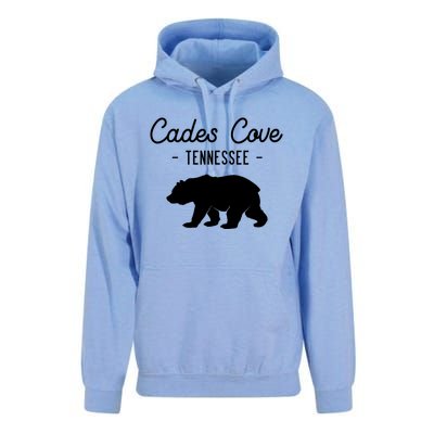 Cades Cove Bear Retro Tennessee Great Smoky Mountains Meaningful Gift Unisex Surf Hoodie