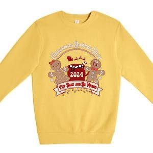 Christmas Cookie Baking Crew Family Matching Xmas Party Premium Crewneck Sweatshirt