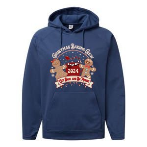 Christmas Cookie Baking Crew Family Matching Xmas Party Performance Fleece Hoodie