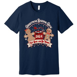 Christmas Cookie Baking Crew Family Matching Xmas Party Premium T-Shirt