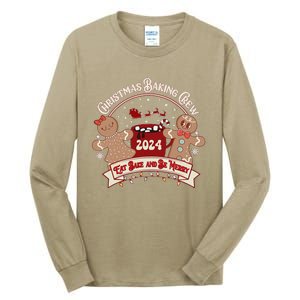 Christmas Cookie Baking Crew Family Matching Xmas Party Tall Long Sleeve T-Shirt