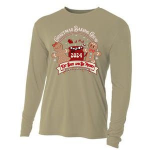 Christmas Cookie Baking Crew Family Matching Xmas Party Cooling Performance Long Sleeve Crew