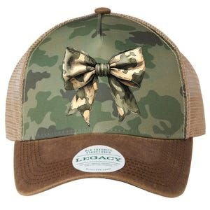 Camouflage Camo Bow Legacy Tie Dye Trucker Hat