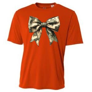 Camouflage Camo Bow Cooling Performance Crew T-Shirt