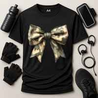 Camouflage Camo Bow Cooling Performance Crew T-Shirt