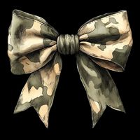 Camouflage Camo Bow Cooling Performance Crew T-Shirt