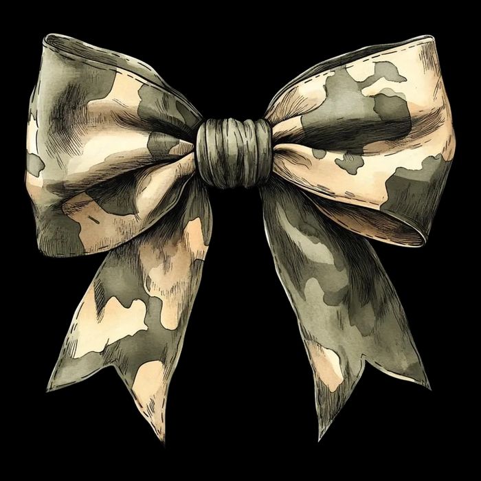 Camouflage Camo Bow Cooling Performance Crew T-Shirt