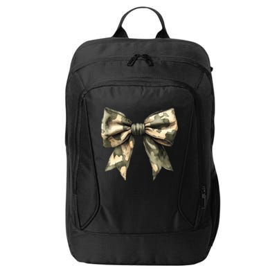 Camouflage Camo Bow City Backpack