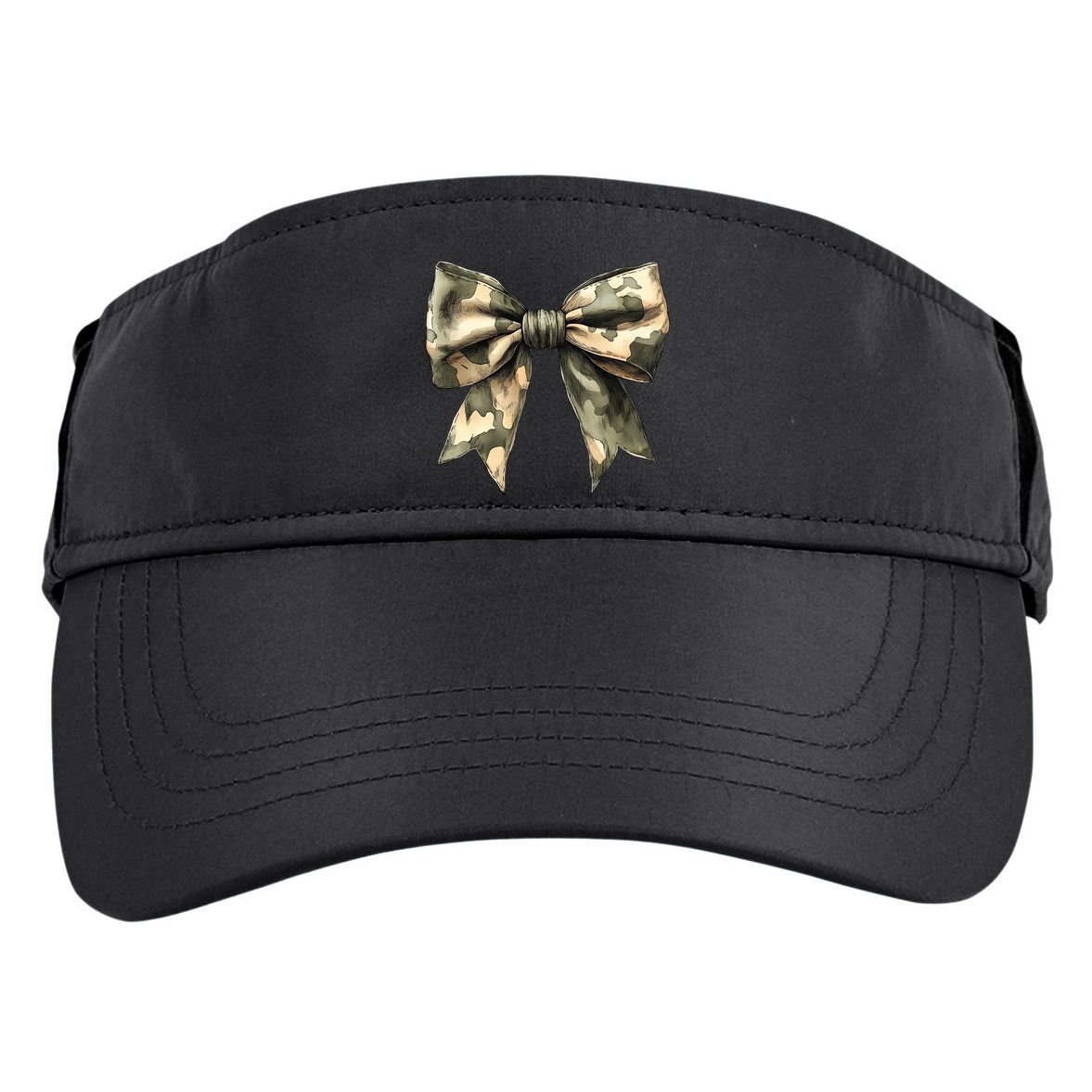Camouflage Camo Bow Adult Drive Performance Visor
