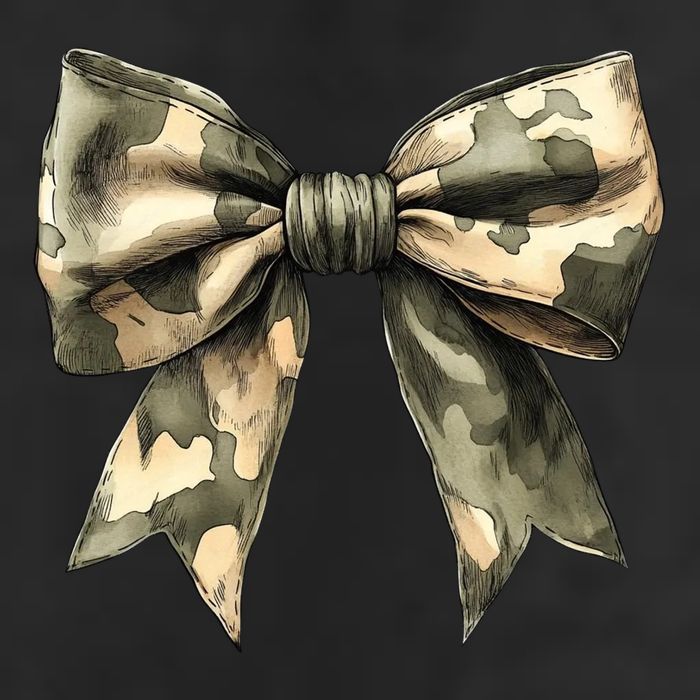 Camouflage Camo Bow Adult Drive Performance Visor