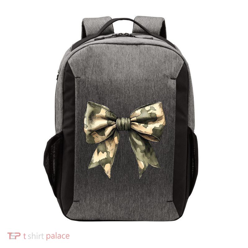 Camouflage Camo Bow Vector Backpack