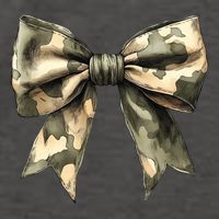 Camouflage Camo Bow Vector Backpack