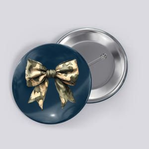 Camouflage Camo Bow Button