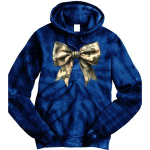 Camouflage Camo Bow Tie Dye Hoodie