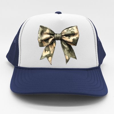 Camouflage Camo Bow Trucker Hat