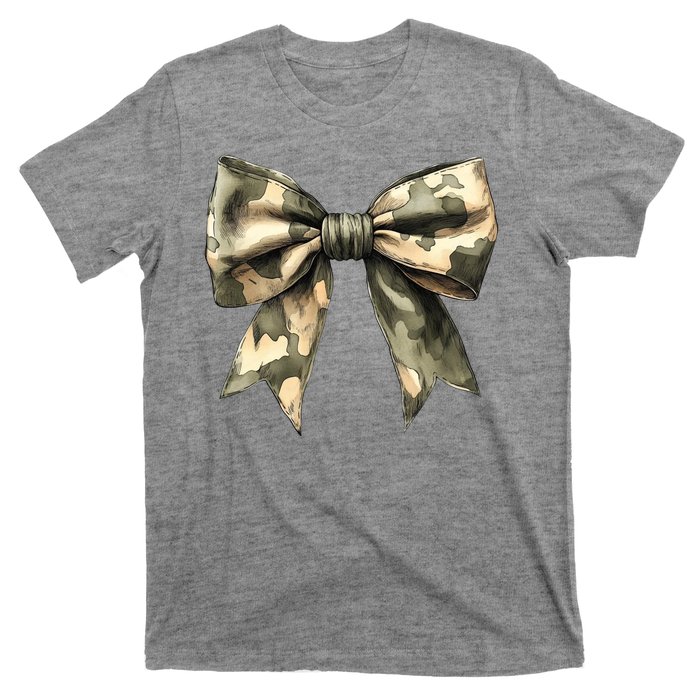 Camouflage Camo Bow T-Shirt