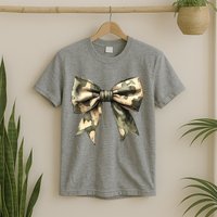 Camouflage Camo Bow T-Shirt