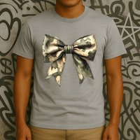 Camouflage Camo Bow T-Shirt
