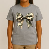 Camouflage Camo Bow T-Shirt
