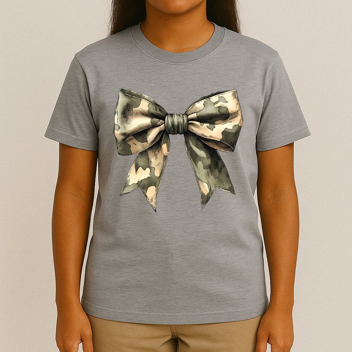 Camouflage Camo Bow T-Shirt