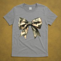 Camouflage Camo Bow T-Shirt