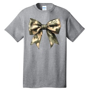 Camouflage Camo Bow Tall T-Shirt