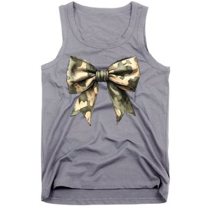 Camouflage Camo Bow Tank Top