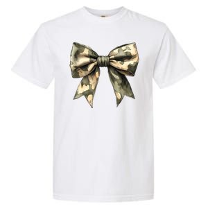 Camouflage Camo Bow Garment-Dyed Heavyweight T-Shirt