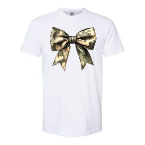 Camouflage Camo Bow Softstyle CVC T-Shirt