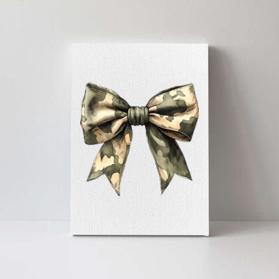 Camouflage Camo Bow Canvas