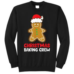 Christmas Cookie Baking Crew Funny Gingerbread Baking Sweatshirt