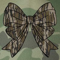 Camo Coquette Bow Duck Hunt Duck Hunting Legacy Tie Dye Trucker Hat