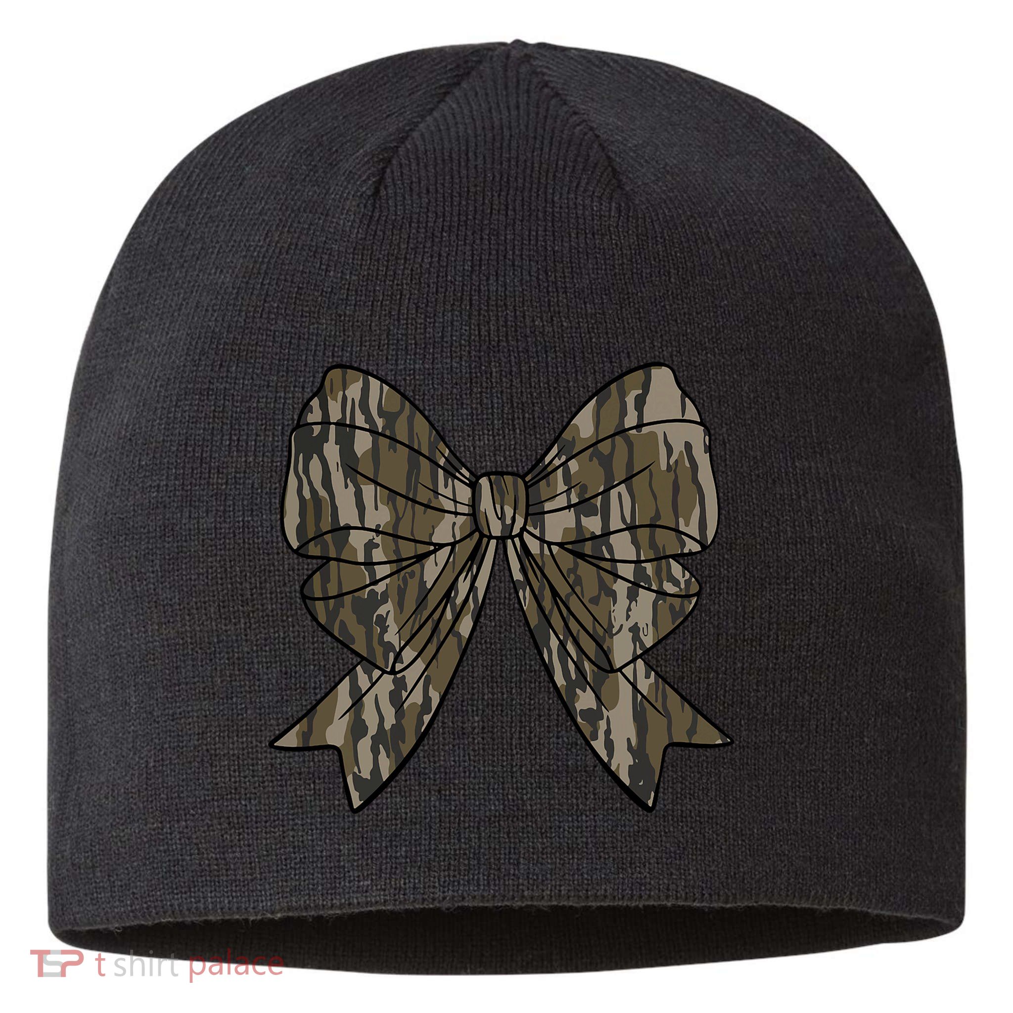Camo Coquette Bow Duck Hunt Duck Hunting Sustainable Beanie