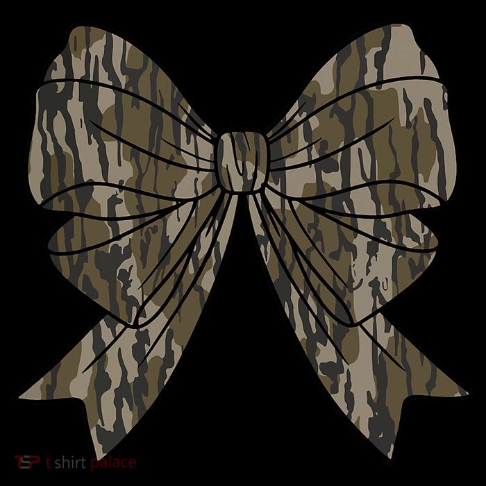 Camo Coquette Bow Duck Hunt Duck Hunting Sustainable Knit Beanie