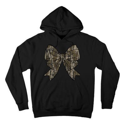 Camo Coquette Bow Duck Hunt Duck Hunting Tall Hoodie