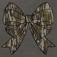 Camo Coquette Bow Duck Hunt Duck Hunting Cotton Canvas Backpack