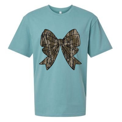 Camo Coquette Bow Duck Hunt Duck Hunting Sueded Cloud Jersey T-Shirt