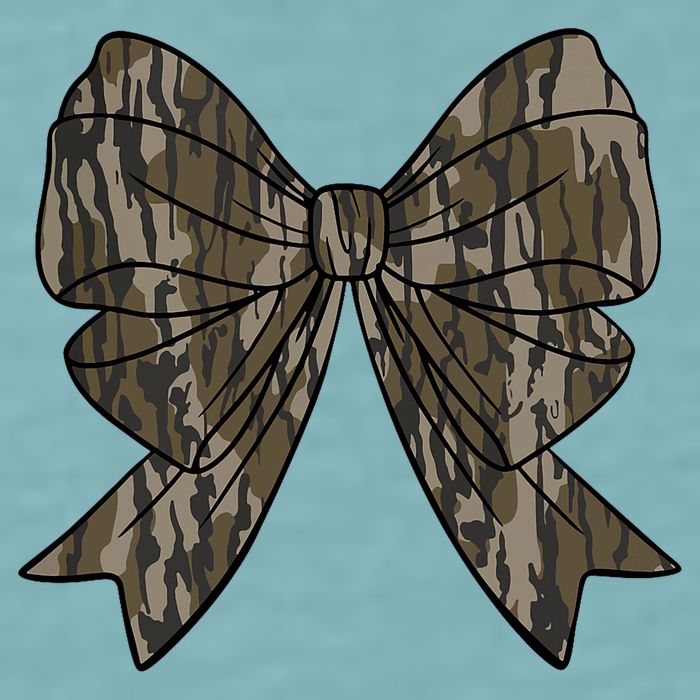 Camo Coquette Bow Duck Hunt Duck Hunting Sueded Cloud Jersey T-Shirt
