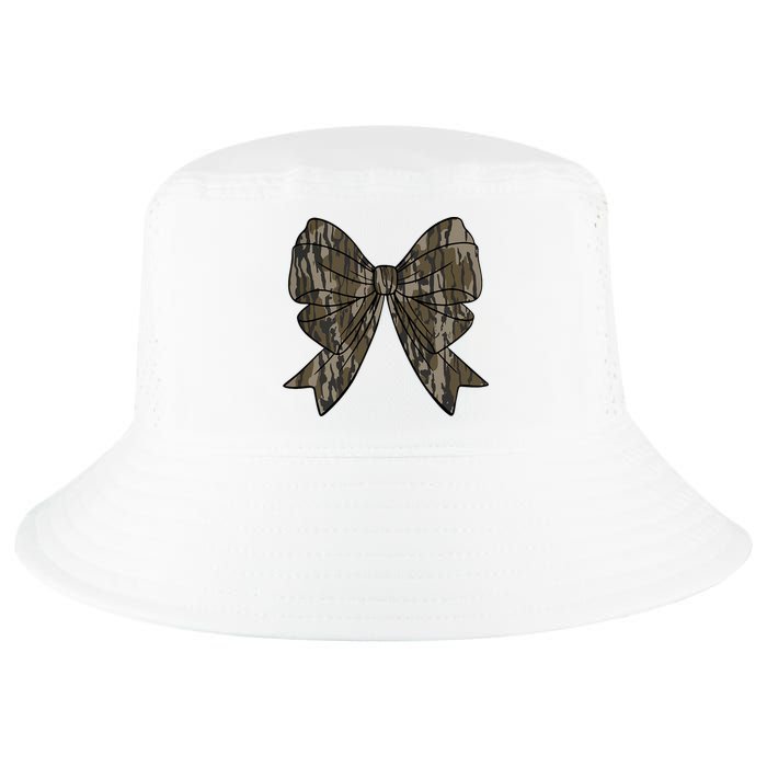 Camo Coquette Bow Duck Hunt Duck Hunting Cool Comfort Performance Bucket Hat