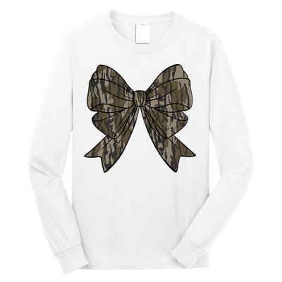 Camo Coquette Bow Duck Hunt Duck Hunting Long Sleeve Shirt