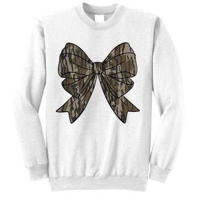 Camo Coquette Bow Duck Hunt Duck Hunting Sweatshirt