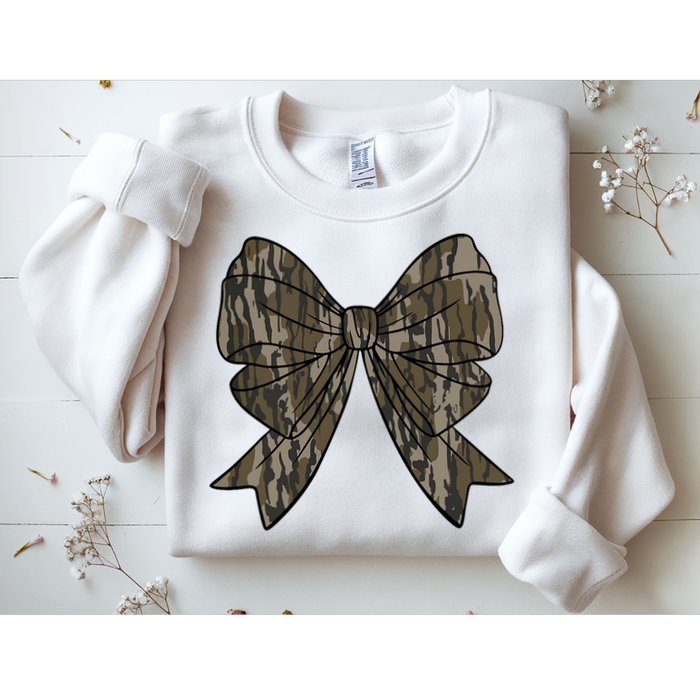 Camo Coquette Bow Duck Hunt Duck Hunting Sweatshirt
